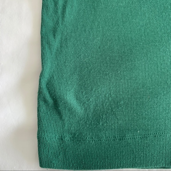 Babaton Mockneck Emerald Green Shirt - Picture 7 of 7